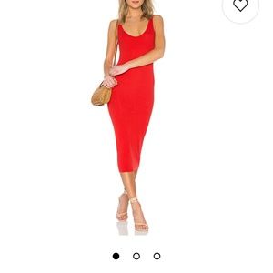 Enza Costa rib tank dress